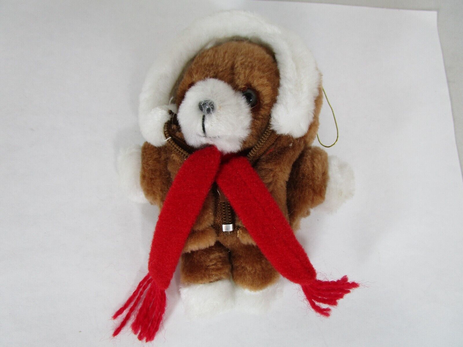 Avon Plush Puppy Christmas Tree Ornament 1984 - Out of Package - $5.93