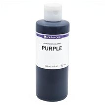 LorAnn Purple Liquid Food Coloring, 4 Ounce Bottle - $109.23 MXN