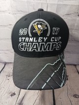 Pittsburgh Penguins 2017 Stanley Cup Champions Champs Reebok Snapback Hat NHL - £7.07 GBP