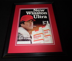 1980 Winston Cigarettes Framed 11x14 ORIGINAL Vintage Advertisement - $34.64