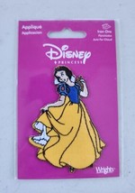 Disney Snow White Embroidered Iron On Patch Vtg New Sealed Package - $15.83