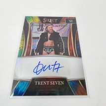 Trent Seven 2022 Panini Select WWE Signature Autograph Tie Dye Prizm 20/25 TSV - £25.60 GBP