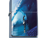 Surfing Big Wave Rs1 Flip Top Dual Torch Lighter Wind Resistant - $16.78