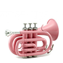 Guarantee Quality Sound Band Pink Pocket Trumpet *Special Edition Limited* - £207.82 GBP