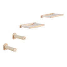 VEVOR Wall Mounted Cat Shelves with 2 Jumping Posts & 2 Hammocks up to 4... - €30,29 EUR VEVOR Wall Mounted Cat Shelves with 2 Jumping Posts & 2 Hammocks up to 4... - €30,29 EUR