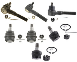 Front End Kit Ball Joints Tie Rods Ends Jeep Cherokee Laredo Sport 4.0L 4 Door  - £74.15 GBP