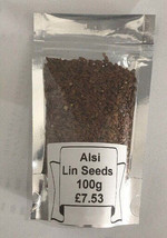 flexseed  Alsi Lin Seeds Carom Seeds flexseed organic 100 grams - $5.37