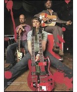 The Flaming Lips Steven Drozd Wayne Coyne Michael Ivins 8 x 11 pin-up photo - $4.50