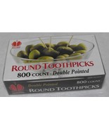 Unwrapped 3&#39;&#39; Toothpicks (2x 800 Ct Box) - £5.78 GBP