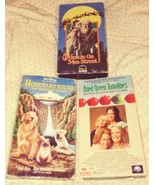 Lot Of 3 VHS Movies HOMEWARD BOUND, FRIED GREEN TOMATOES,MIRACLE ON 34th... - £2.31 GBP