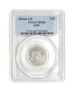 1999 P $25 1/4 ML Platine Aigle Classé Par PCGS Comme MS68 - $498.46