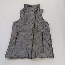 Marc New York Andrew Marc Girls/Women's S Gray Quilted Puffer Vest Zip Pocket  image 10