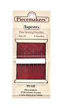 Piecemaker Tapestry Fine Sewing Needles Size 28 - $146.30 MXN