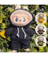 Cute Set Hoodie for Labubu Doll, Hoodie Sweatshirt Labubu Outfit Set - $23.31 CAD