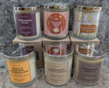 6 x New Bath &amp; Body Works /White Barn Candles Single Wick 8 oz - $54.99