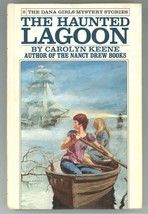 Dana Girls Mystery Series 8 The Haunted Lagoon Carolyn Keene First Edition - £19.71 GBP