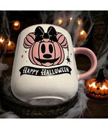 2024 PINK Disney Minnie Mouse Pumpkin Happy Halloween White Mug TikTok V... - €16,92 EUR