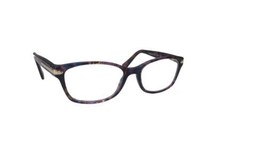 Coach HC 6065 5288 Eyeglasses Frames Only Confetti Purple 51-17-135 - £23.25 GBP