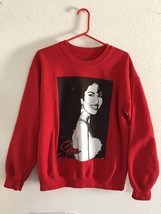 Selena Crewneck Sweatshirt Size M 50% Cotton 50% Polyester Medium - £29.89 GBP