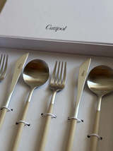 Goa Ivory 6 Pcs. Matte Brushed - $91.00