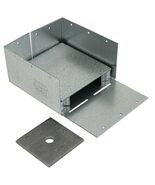 Simpson Strong-Tie ABW ZMAX Galvanized Adjustable Standoff Post Base for... - $69.14 CAD