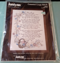Janlynn Windmill MOTHER Counted Cross Stitch Kit #80-04 Sealed - $7.92