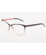 Orgreen MARILYN 342 Matte Brown / Matte Coral Titanium Eyeglasses 53mm - $141.55