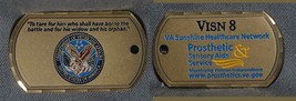 Veterans Administraction &quot;Va&quot; Prothetic Service Challenge Coin - God Bless Them! - £7.87 GBP