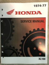 1974 1975 1976 1977 HONDA XL100 XL 100 Service Shop Repair Manual BRAND NEW - £77.37 GBP