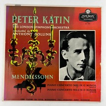 Peter Katin &amp; London Symphony Orchestra Mendelssohn Piano Concerto 1 &amp; 2 Vinyl - £7.02 GBP