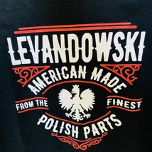 TShirt Mens XL Black Short Sleeve American Made from the Finest Polish P... - £8.57 GBP