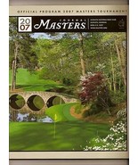2007 Masters Golf program Zach Johnson PGA Augusta GA - €48,46 EUR