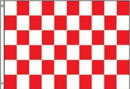 1 New Red And White Checkered Racing 3 X 5 Flag 3x5 Decor Advertising FL460 - £6.82 GBP
