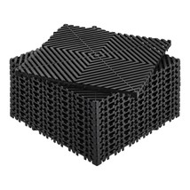 VEVOR Interlocking Drainage Mat, 12&quot; x 12&quot; Modular Interlocking Cushion ... - $64.34