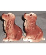 PAIR 1950s-60s Royal Copley PUPPY FIGURINES Made in USA #2 - $31.67