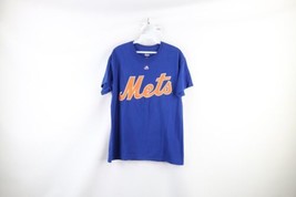 Majestic Mens Medium Faded Noah Syndergaard New York Mets Baseball T-Shirt Blue - £19.85 GBP