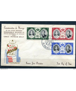 Monaco FDC Canceled April 19 1956 Grace Kelly&#39;s Wedding to Prince Rainie... - $14.85