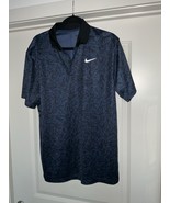 Nike Dri Fit Victory All Over Print Golf Polo Shirt Blue - €51,92 EUR