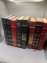Lot Of 8 Books Franklin Library  Genuine Leather Very Good - £89.77 GBP