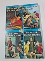 Vintage hardy boys books Franklin W Dixon hardcover gloss mystery 3 7 9 11 - £20.77 GBP