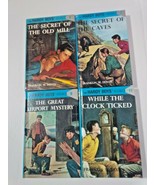 Vintage hardy boys books Franklin W Dixon hardcover gloss mystery 3 7 9 11 - $38.10 CAD