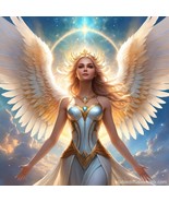 FEMALE SERAPHIM angel all in one ALL TO HELP gifts opportunity power ove... - $697.09 MXN