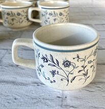 Temper Ware Tea Cup Coffee Mug Blue Breeze Vintage Made in USA 6 Oz Temp... - $6.90 CAD