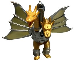 Bandai Godzilla Movie Monster Series Mecha King Ghidorah Gold Silver - £25.36 GBP