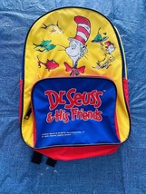 Vintage Dr. Seuss &amp; His Friends Cat In The Hat Mini Backpack - £9.60 GBP