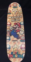 Toys R Us Exclusive 2012 Nintendo Super Mario Mamma Mia 28&quot; Skateboard - $58.04