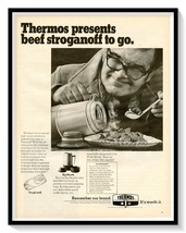 Thermos Wide Mouth Bottle 60s Print Ad Vintage 1969 Magazine Advertisement - €8,47 EUR