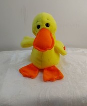 Ty Beanie Babys - Quackers The Duck 6&quot; Plush Toy (4024) - £39.22 GBP