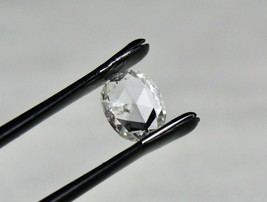 Natural Rose Cut Diamond Cushion Shape Cut 0.89 Carats H Colour For Ring Pendant - £607.39 GBP