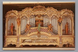 The Mighty Ruth Postcard Ruth &amp; Sohn Concert Organ Kolor View Press PC - £3.66 GBP